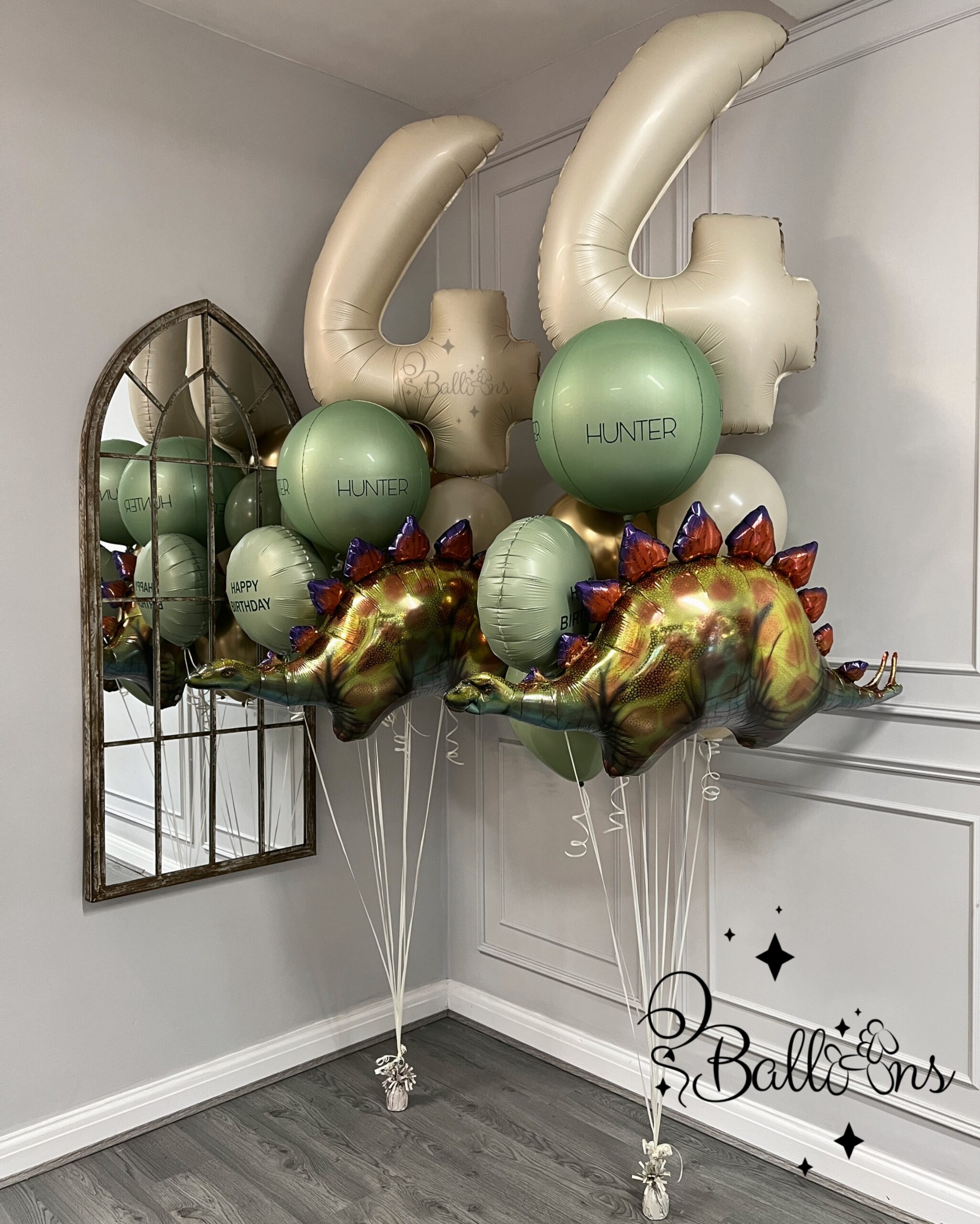 Dinosaur Number Bouquet